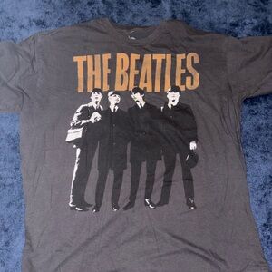 The Beatles Brown and Orange Tee